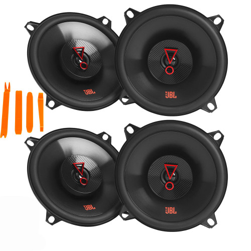 JBL STAGE3 2-Pairs of Stage3 527FAM 5.25" 2-Way Coaxial Speakers - No Grills