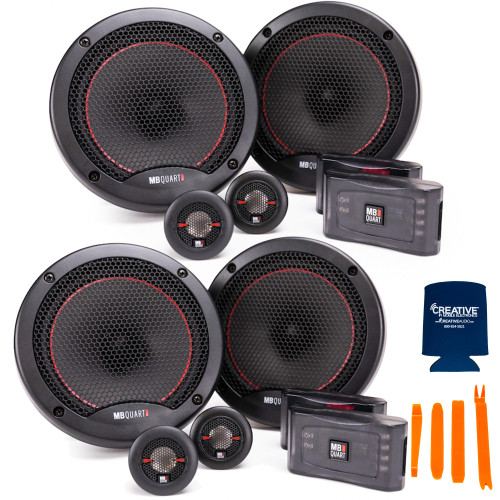 MB Quart - 2-Pairs of Reference RS1-216 6.5" Component Systems