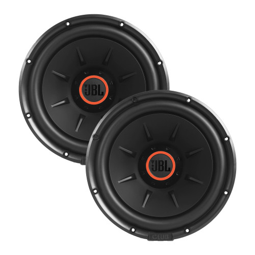 JBL - Two CLUB1224AM Club Series 12" Subwoofers with SSi Selectable Impedance - 2 or 4 Ohm