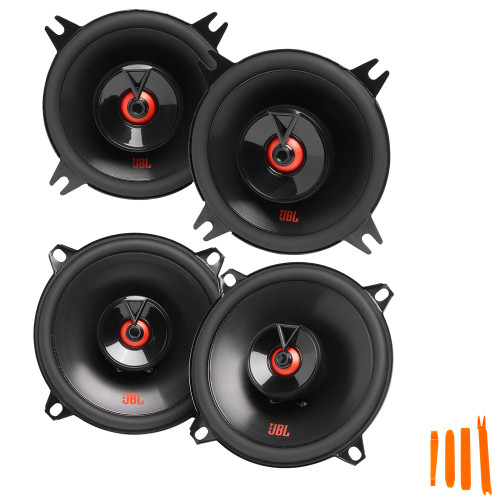 JBL 1 Pair of CLUB-522FAM 5.25" Coax Speakers and 1 Pair of CLUB-422FAM 4" Coax Speakers