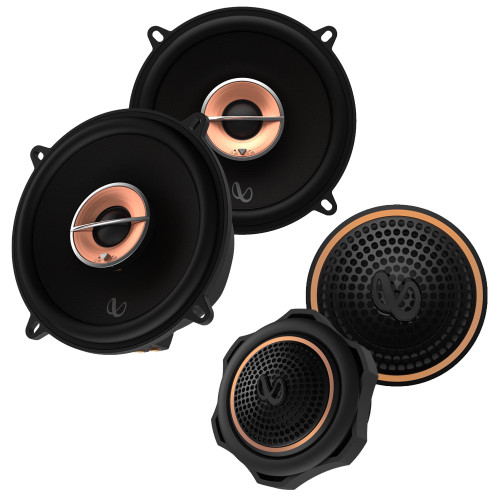 Infinity Bundle KAPPA53XF 5.25" (133mm) Two-way Car Speaker with Infinity KAPPA753T 3/4" (19mm) Silk Dome Tweeter
