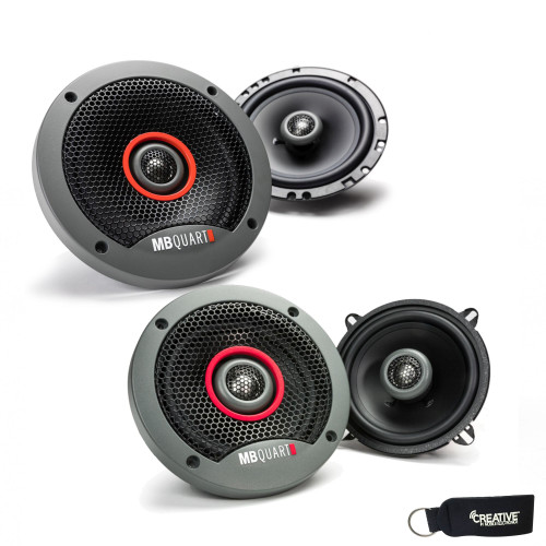 MB Quart - Pair Of Formula FKB116 6.5" Coaxial Speakers And A Pair Of Formula 5.25" Speakers FKB113