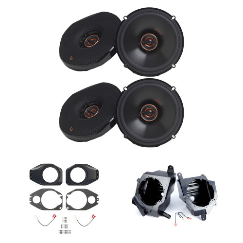 Infinity Two REF6532EX Reference Series 6.5" Coax (Pair) with JP-1014 6.5" Speaker Pods and JP-1015 6.5" Soundbar Speaker