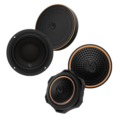 Infinity KAPPA303S 3" (89mm) Silk Dome Midrange with Bandpass Crossover with Infinity KAPPA753T 3/4" (19mm) Silk Dome Tweeter