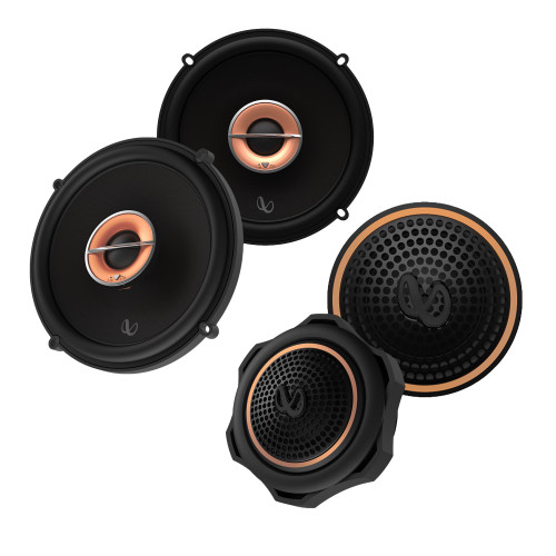 Infinity KAPPA63XF 6.5" (165mm) Two-way Car Speaker with Infinity KAPPA753T 3/4" (19mm) Silk Dome Tweeter