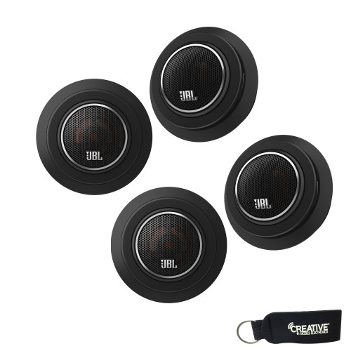 JBL STADIUMGTO750T Stadium Series 3/4 Inch Car Audio Tune Up Tweeters - Two Pairs