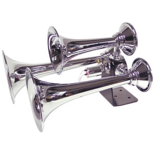 Rostra AH-D300+ Detachable Chrome Train Horn Assembly