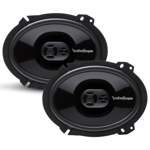 Rockford Fosgate P1683 6x8” Full Range Coaxial- 60 Watts Rms, 120 Watts Peak - Pair - Used, Acceptable
