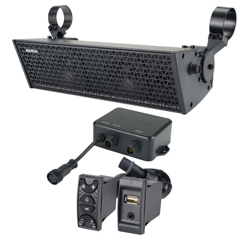 NavAtlas NS14A - 14” 4 Speaker Powersports Soundbar With NavAtlas NA2BT Bluetooth Controller