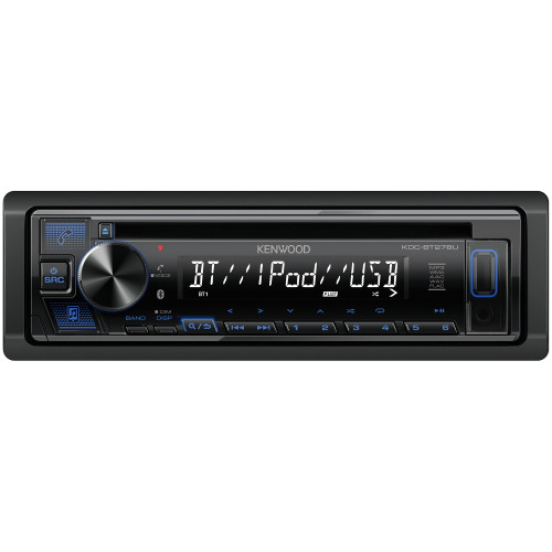 Kenwood Refurbished KDC-BT278U Bluetooth single DIN CD receiver