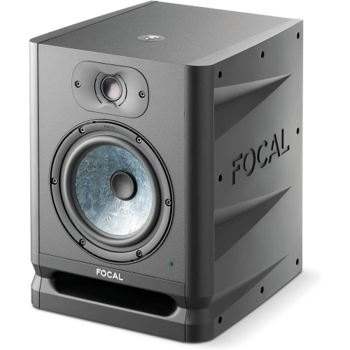 Focal Alpha 65 Evo – 6.5" Active 2-Way Studio Monitor, 85W RMS Bi-Amp, Slatefiber Woofer, 40Hz–22kHz, Neutral Nearfield Reference Speaker – Sold Individually - Used Good