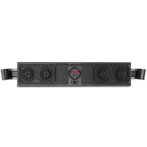 MTX Audio MUDSYS41 4-Speaker 140 Watt Amplified Overhead Sound Bar With Bluetooth/AM/FM/Aux Source - Fits widths 43" - 49.5" - Used, Very Good