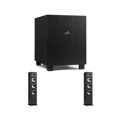 POLK AUDIO MONITOR XT60 TOWERS (PAIR) WITH XT10 10"SUBWOOFER