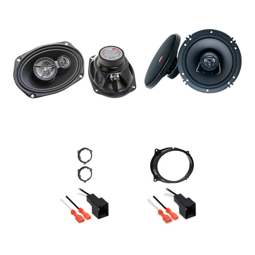 Cerwin Vega XED693 XED62 2017-Up Nissan Titan 4-Speaker Kit
