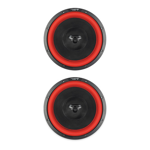 Cerwin Vega (2) V12DV2 12" DVC 2-Ohm Subwoofers Bass Package 0.5 or 2 Ohm Final