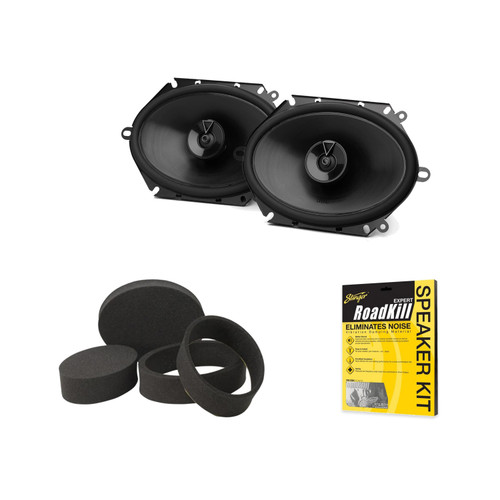 JBL Club CLUB-864F Single pair + Stinger Fast Rings + RoadKill Kit