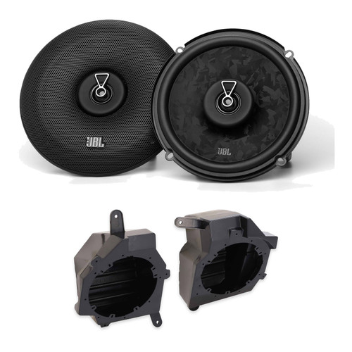 Wrangler 2018-2026; Gladiator 2020-2026 Jeep Wrangler JL / Gladiator JT Front pair JBL Stage 3 Gen 2 Speaker Bundle STAGE368F w/ JP-1014