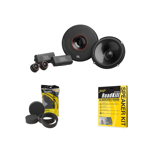 JBL Club CLUB-64C Single pair + Stinger Fast Rings + RoadKill Kit