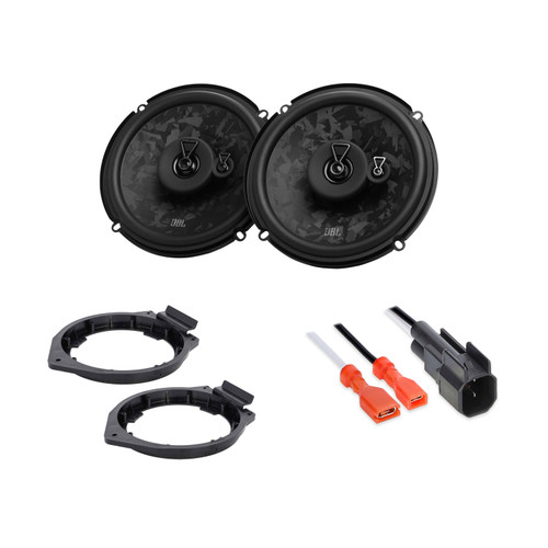 2019-2021 Chevrolet Silverado 1500 / GMC Sierra 1500 Crew Cab Rear pair JBL Stage 3 Gen 2 Speaker Bundle STAGE368MF w/ 82-3006 + 72-4572