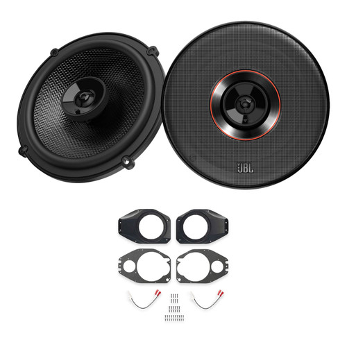2018-2023 JL; 2020-2023 JT Jeep Wrangler JL / Gladiator JT soundbar JBL Club CLUB-64SQ Single pair with Metra Install Parts