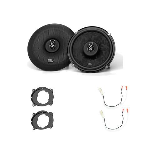 2016-2023 Toyota Tacoma Double Cab Front pair JBL Stage 3 Gen 2 Speaker Bundle STAGE368F w/ 82-8147 + 72-8104