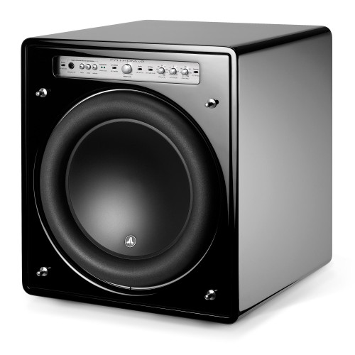 JL Audio Fathom® f113v2-GLOSS 13.5" subwoofer driver, sealed enclosure, 3000W RMS amplifier - Gloss Black