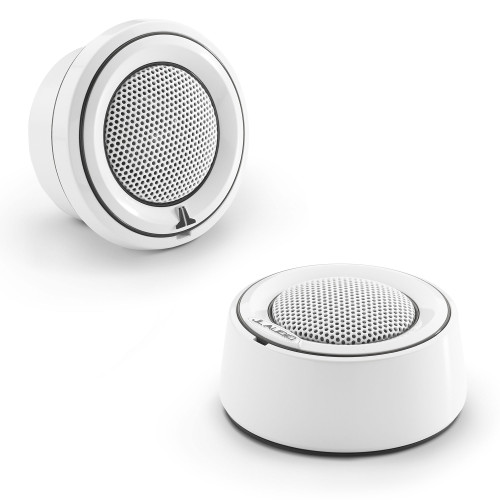 JL Audio M6-100CT-CS-3Gw M6 Series 1-Inch Marine Component Tweeters, Pair, Gloss White