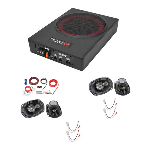 Cerwin Vega VPAS841 2009-18 Dodge Ram 1500 XED693 4-Speaker Bass Kit