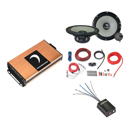 Diamond MICRO2V2 + DMD65C Component Speaker Amp Kit w/ LOC