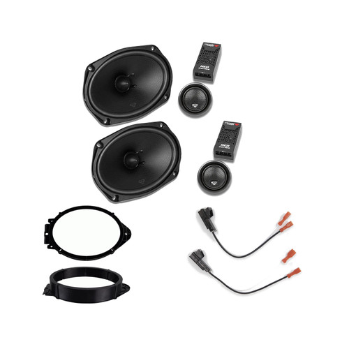 Cerwin Vega H69C 2014-18 Silverado Sierra Front Component Kit