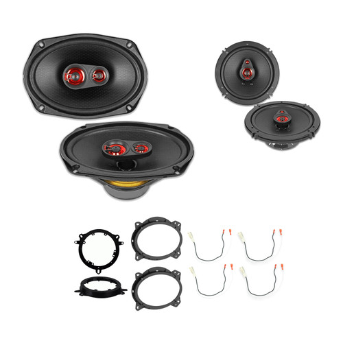 Cerwin Vega H693 H653 2005-15 Tacoma 4-Speaker Upgrade Kit