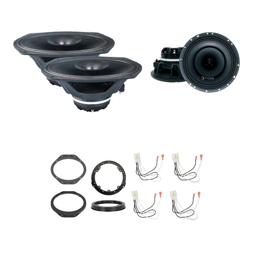 Diamond MP 2015-25 F-150 4-Speaker Front + Rear Upgrade Kit