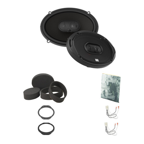 JBL STADIUM962M 2015-2025 F-150 SuperCrew front with Install Parts + Fast Rings + RoadKill