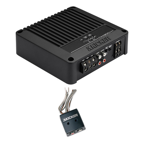 Kicker 53CXA9001 Mono Amplifier & KISLOC Line Output Converter