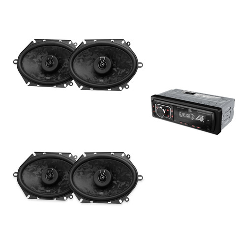 JBL Celebrity150 Radio + 2 Pairs JBL Stage Gen 2 STAGE3868F 5x7/6x8in + 5x7/6x8in Speakers