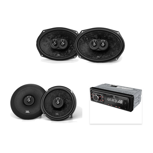 JBL Celebrity150 Radio + JBL Stage Gen 2 STAGE368F + STAGE3968MF 6.5in + 6x9in Speakers