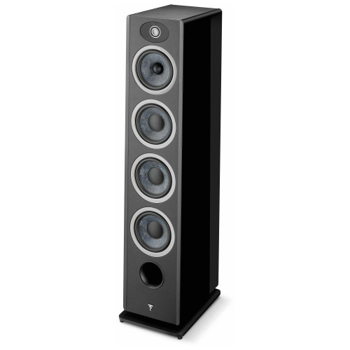 Focal Vestia No3 Slender 3-Way Floorstanding Loudspeaker finished in Black - Sold Individually - Used, Acceptable