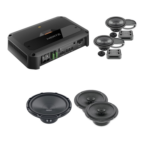 Hertz CP-5.1K + CK165 + CX165 + CS-300-S4 Car Audio Kit