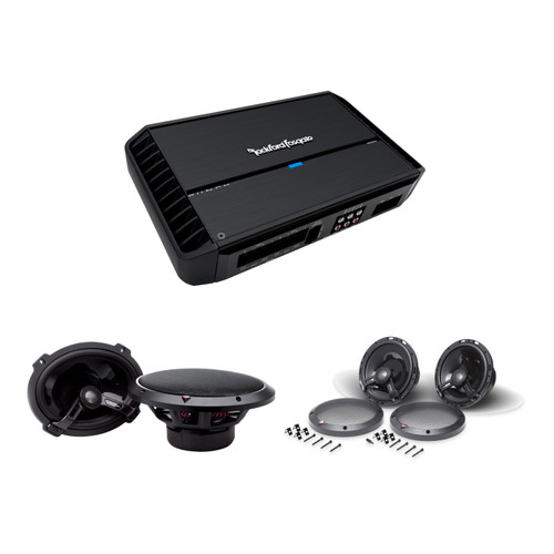 Rockford Fosgate P600X4 Amp + T1650 + T1692 Speakers