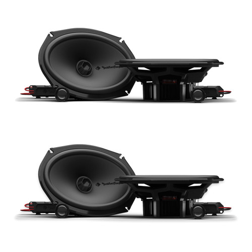 Rockford Fosgate P2V2-69 6x9in Convertible Speakers, 2 Sets