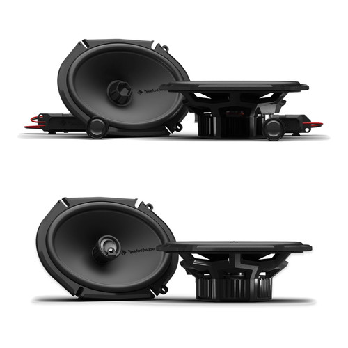Rockford Fosgate P2V2-68 + P1V2-68 6x8in Car Speakers
