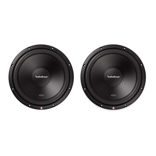 Rockford Fosgate R2D4-12 12in 4-Ohm DVC Subwoofers, Pair
