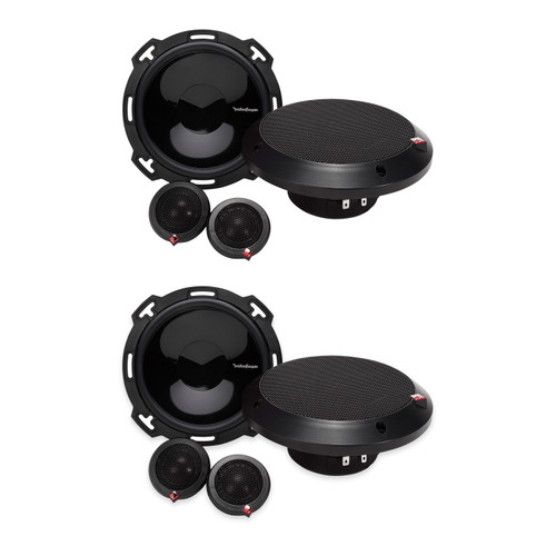 Rockford Fosgate P16-S 6in Component Speakers, 2 Sets