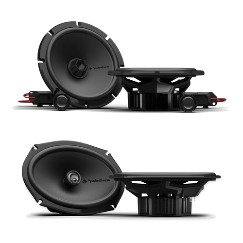 Rockford Fosgate P2V2-675 + P1V2-69 6.75in & 6x9in Car Speakers