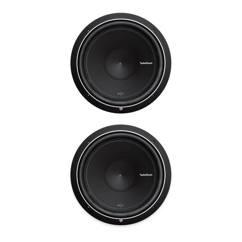 Rockford Fosgate P1S4-15 15in 4-Ohm SVC Subwoofers, Pair