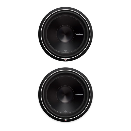 Rockford Fosgate P3D2-15 15in 2-Ohm DVC Subwoofers, Pair