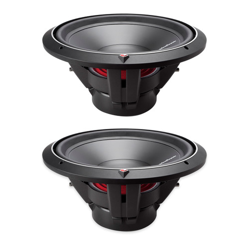 Rockford Fosgate P2D2-15 15in 2-Ohm DVC Subwoofers, Pair