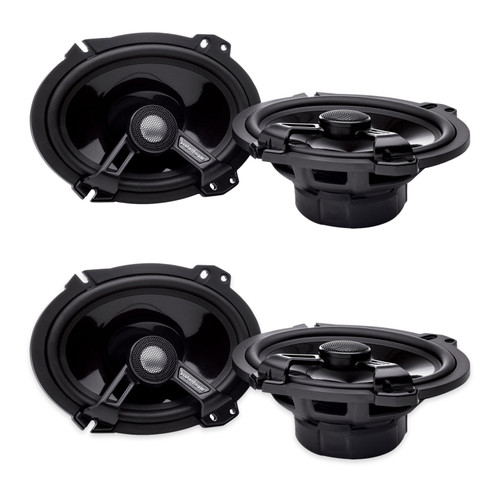Rockford Fosgate T1682 6x8in Coaxial Car Speakers, 2 Pairs
