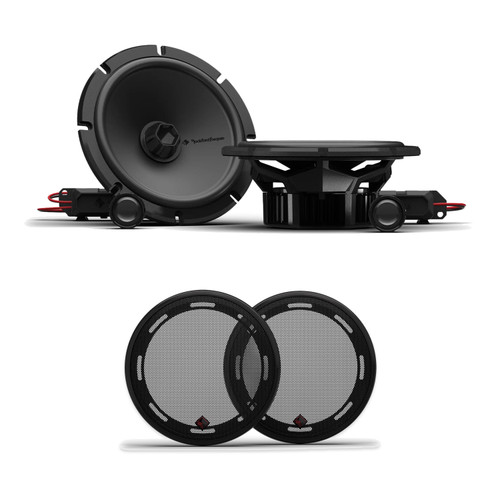 Rockford Fosgate P2V2-675 6.75in Speakers + GS-675 Grilles