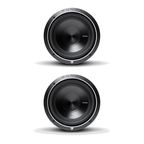 Rockford Fosgate P3D4-10 10in 4-Ohm DVC Subwoofers, Pair